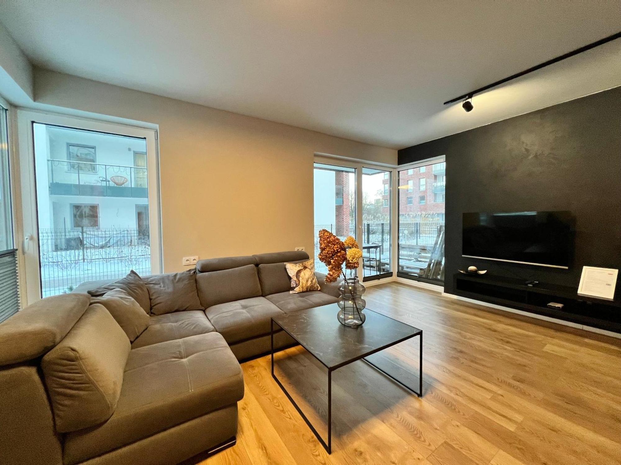 64M2 Apartment Oldtown Gdansk Yacht Marina Kültér fotó